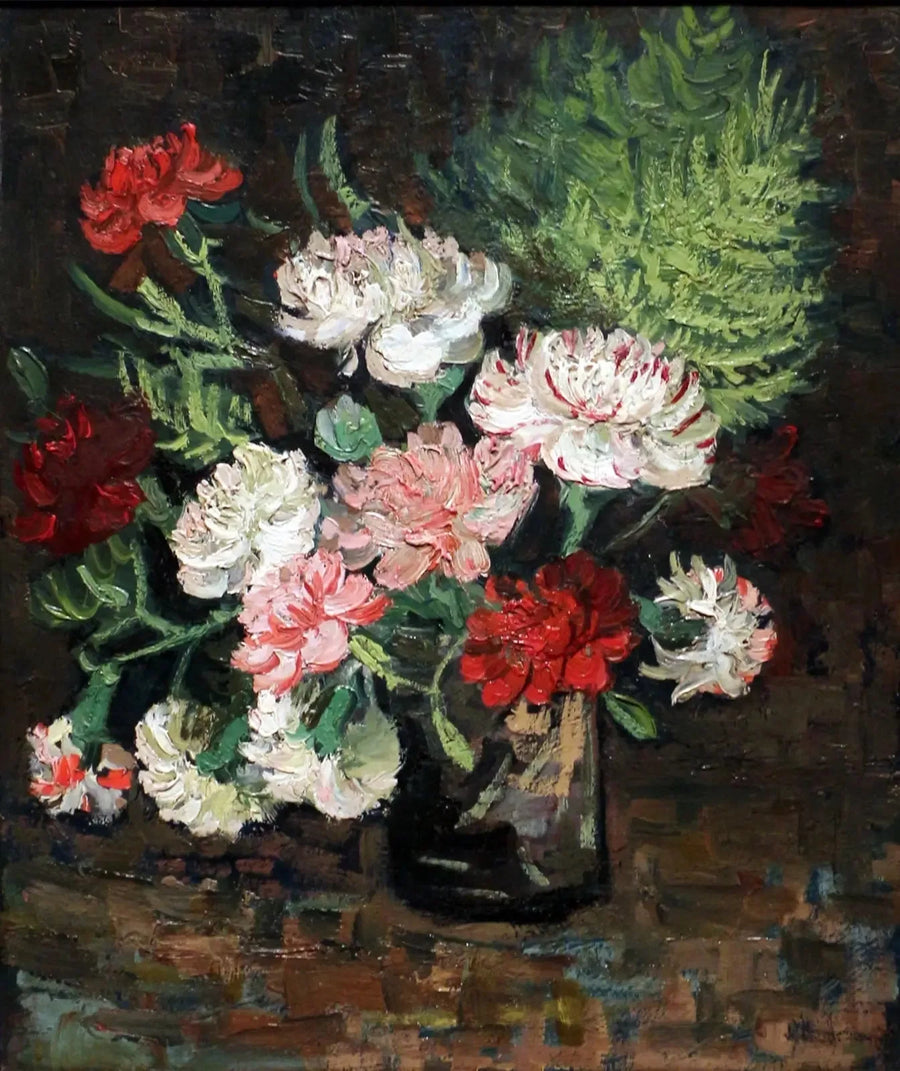 แจกันดอกคาร์เนชั่น - Vincent van Gogh