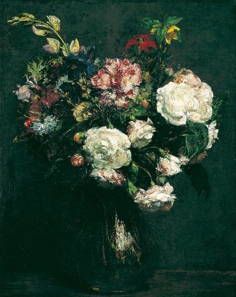 แจกันดอกไม้ - Henri Fantin-Latour