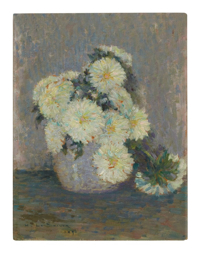 แจกันดอกไม้ - Henri Le Sidaner