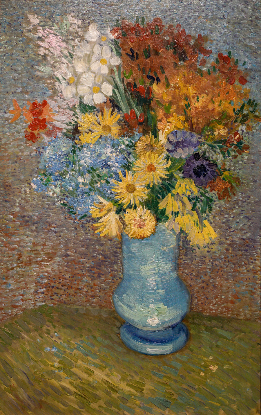 แจกันดอกเดซี่และดอกอะเนโมน - Vincent van Gogh