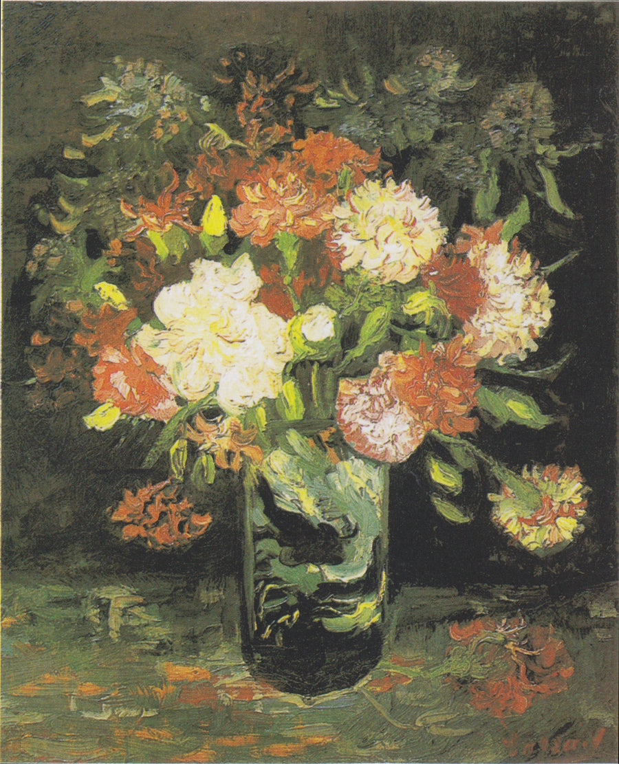 แจกันดอกคาร์เนชั่น - Vincent van Gogh