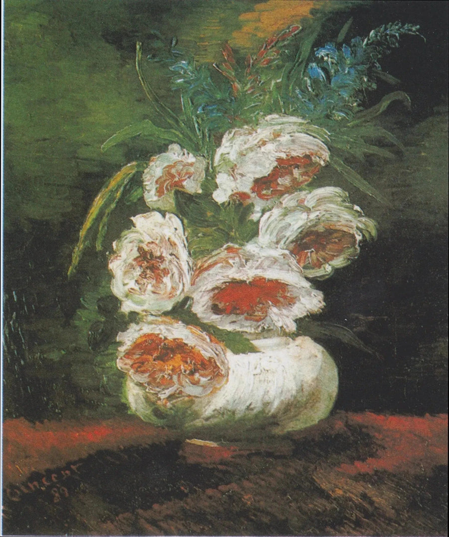 แจกันดอกโบตั๋น - Vincent van Gogh