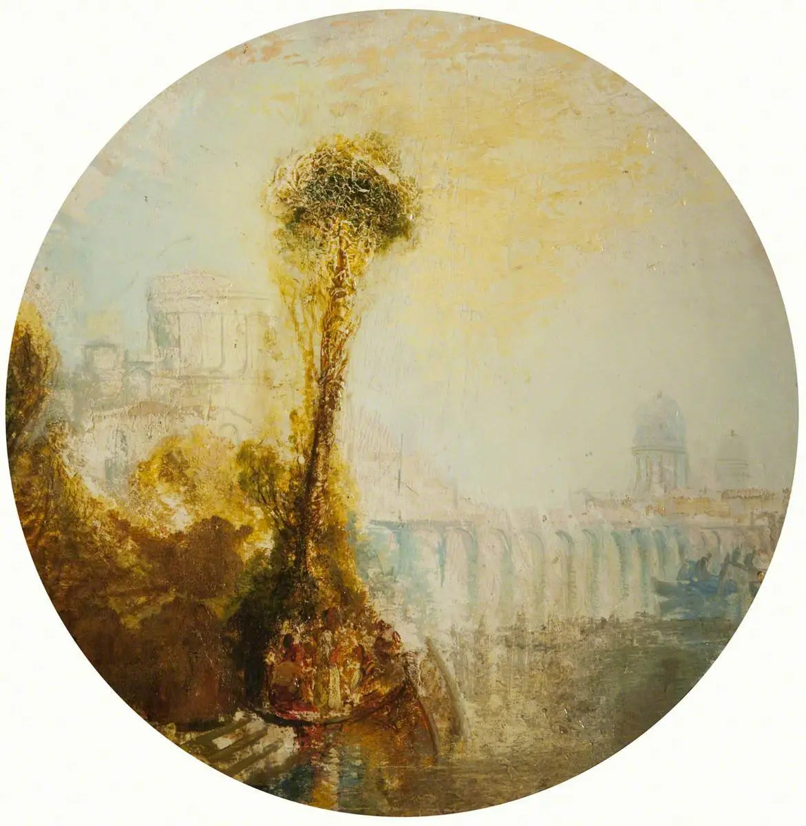 Venetian Scene - J. M. W. Turner image 1 reproduction artisanale de tableau