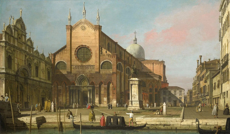 เวนิส : คัมโป SS. Giovanni et Paolo - Canaletto
