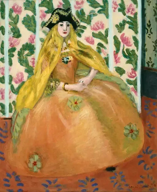 Vénitienne - Henri Matisse image 1 copie de tableau peinte à la main