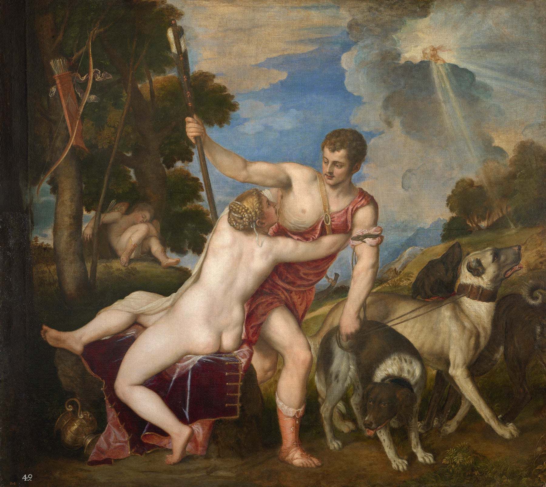 Vénus et Adonis - Titien