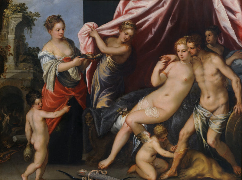 Vénus et Mars - Johann Rottenhammer