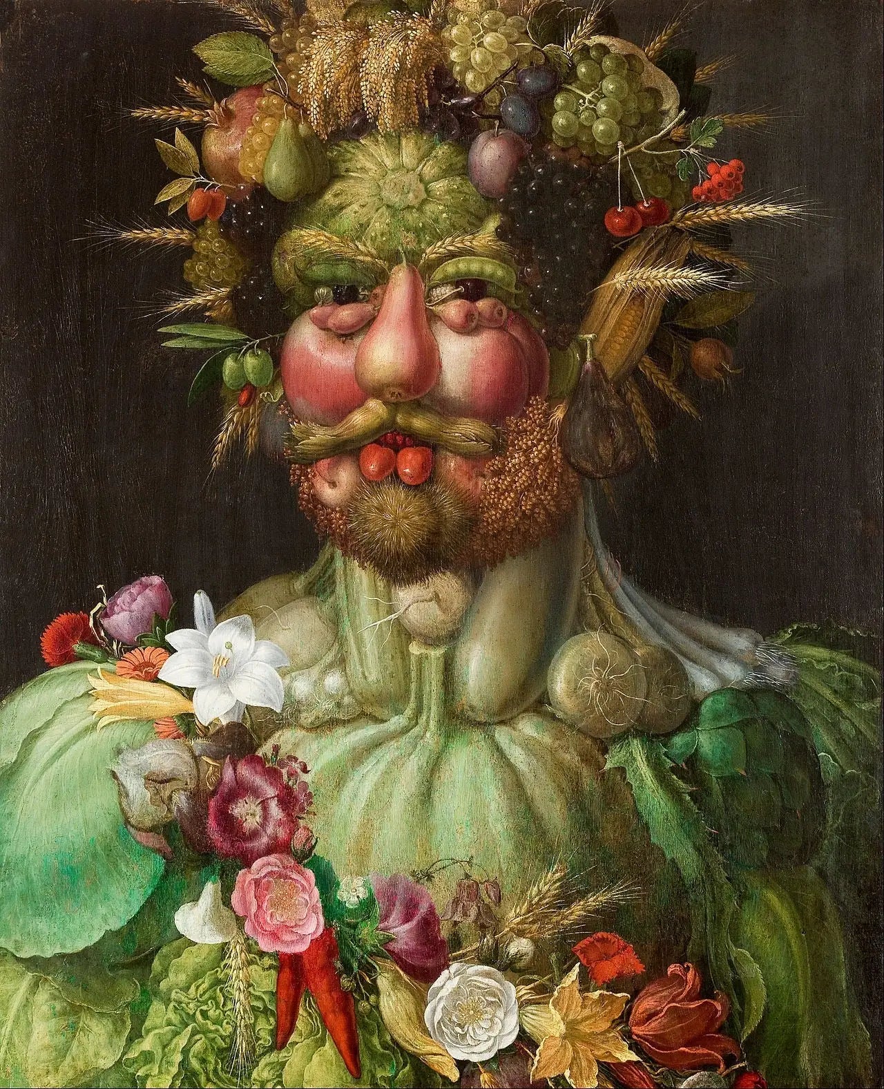 Vertumne - Giuseppe Arcimboldo image 1 copie peinte à la main à l’huile