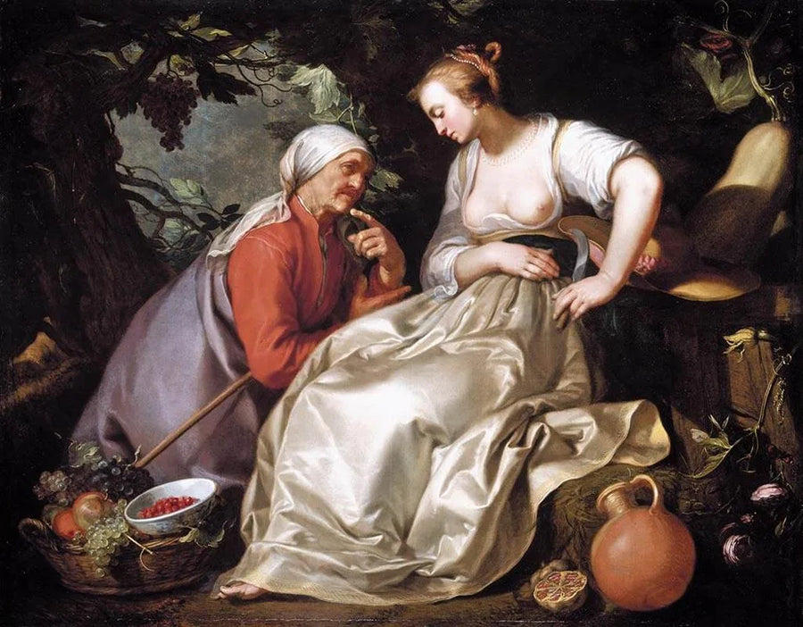 Vertumnus and Pomona - Abraham Bloemaert