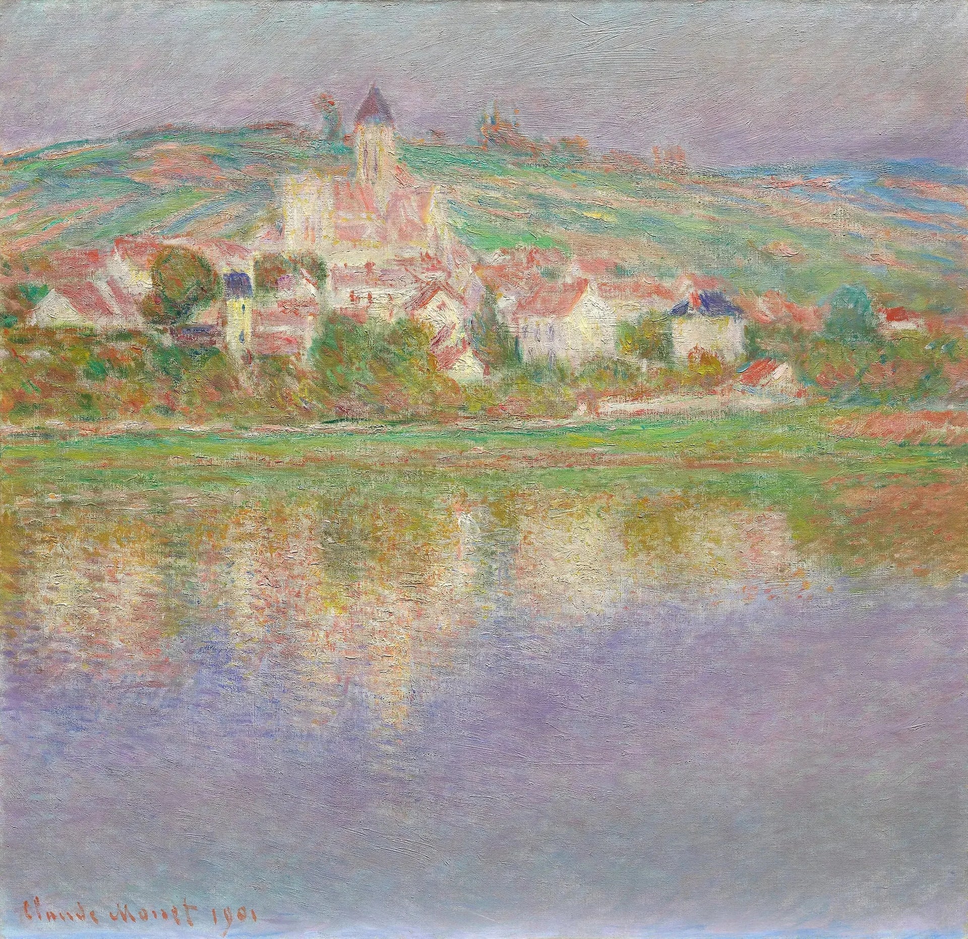 Vétheuil - Claude Monet image 1 reproduction réalisée par Alpha Reproduction