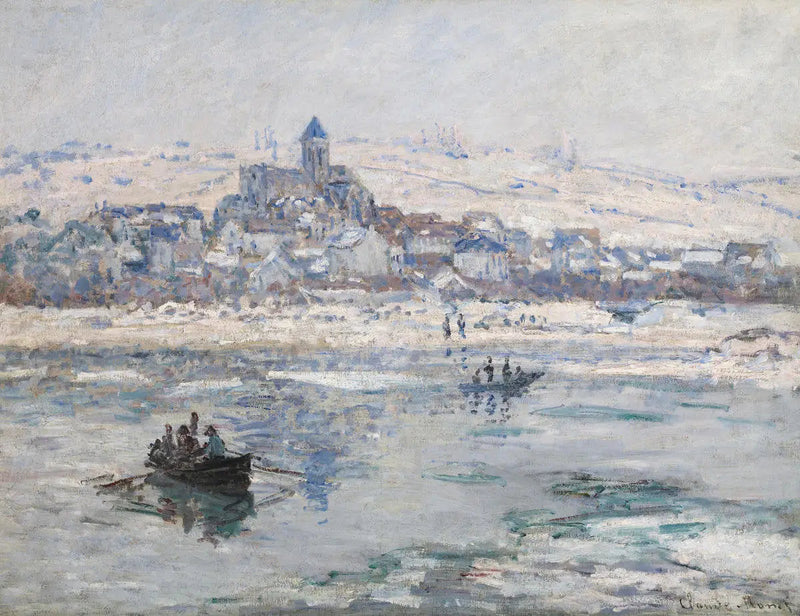 เวเทอุยในฤดูหนาว - Claude Monet