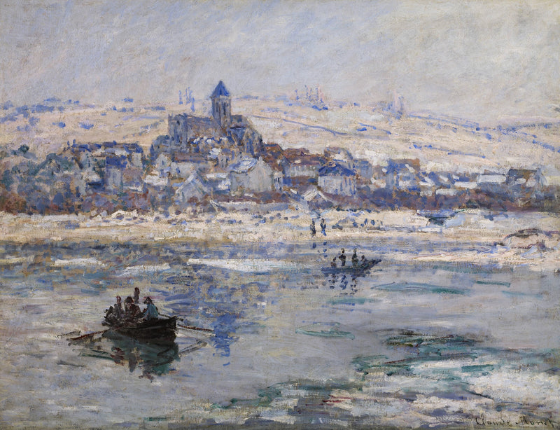Vétheuil ในฤดูหนาว W507 - Claude Monet