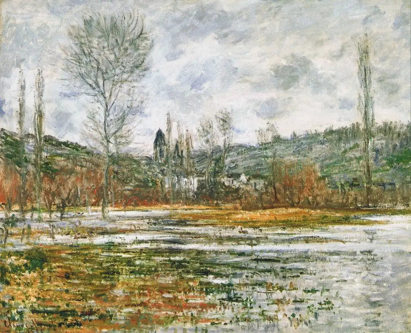 เวเทอุยล์, ทุ่งหญ้าน้ำท่วม - Claude Monet