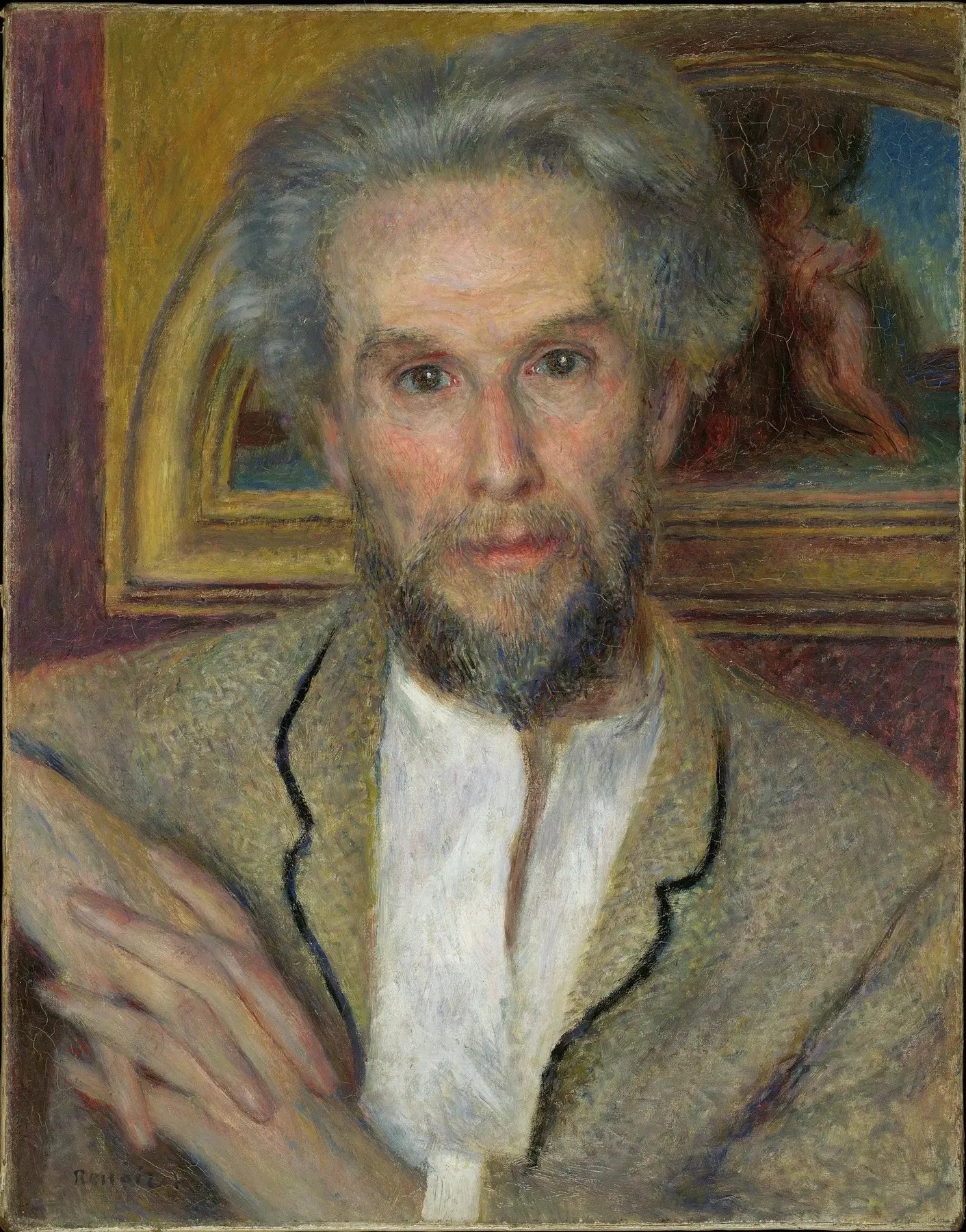 Victor Chocquet (1821-1891) - Pierre-Auguste Renoir image 1 reproduction de peinture à l’huile