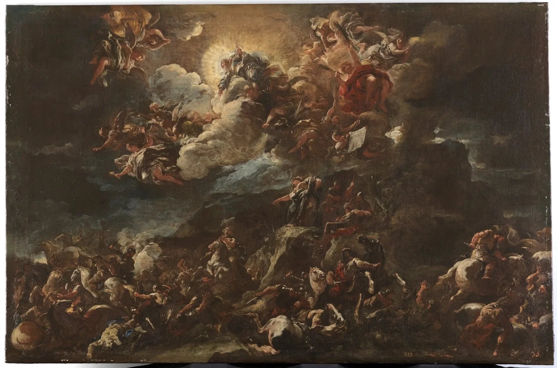 Victoria de los israelitas y cántico de Débora - Luca Giordano image 1 reproduction réalisée par Alpha Reproduction