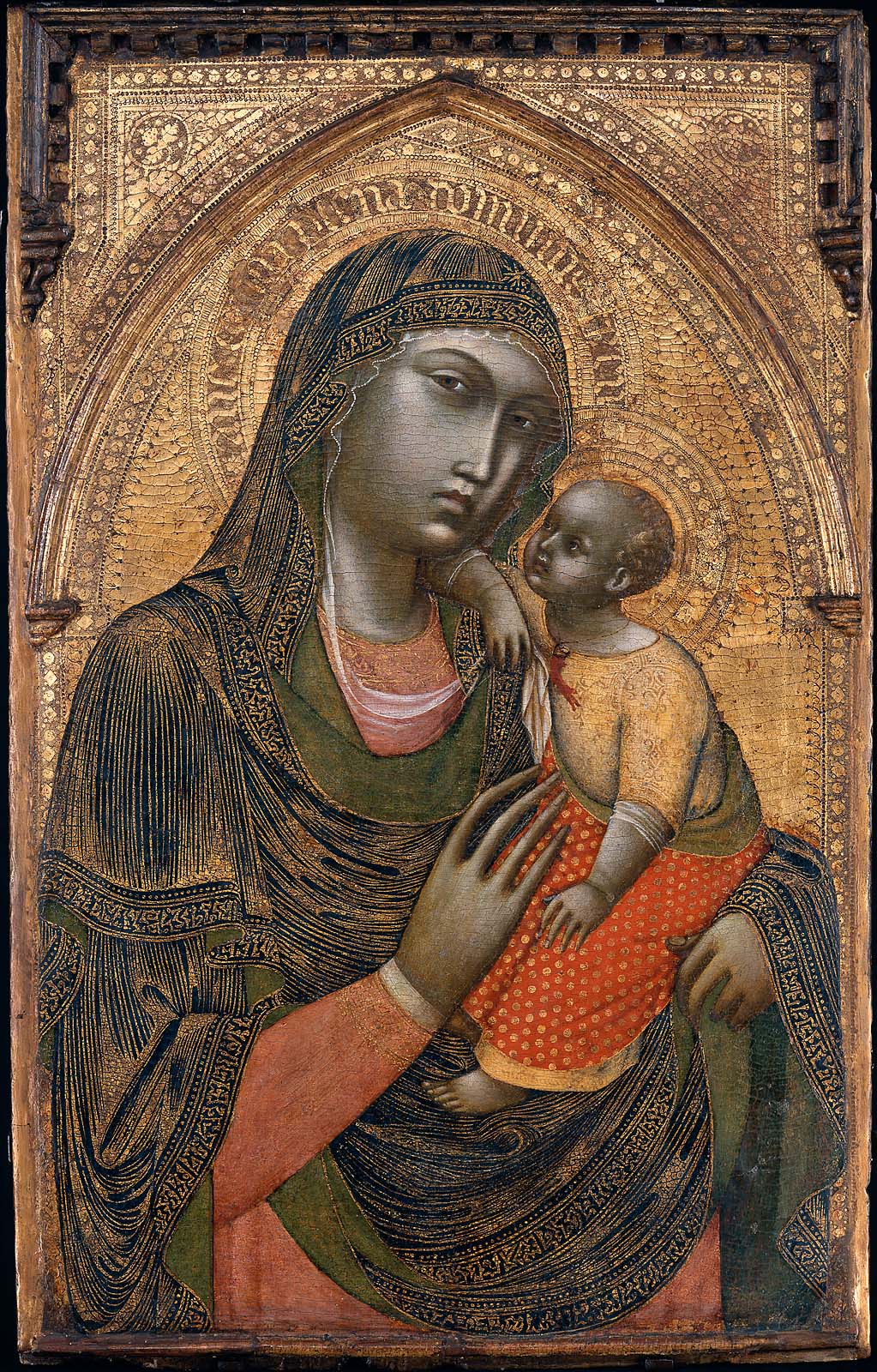 Vierge à l'Enfant - Barnaba da Modena image 1 copie peinte à la main à l’huile