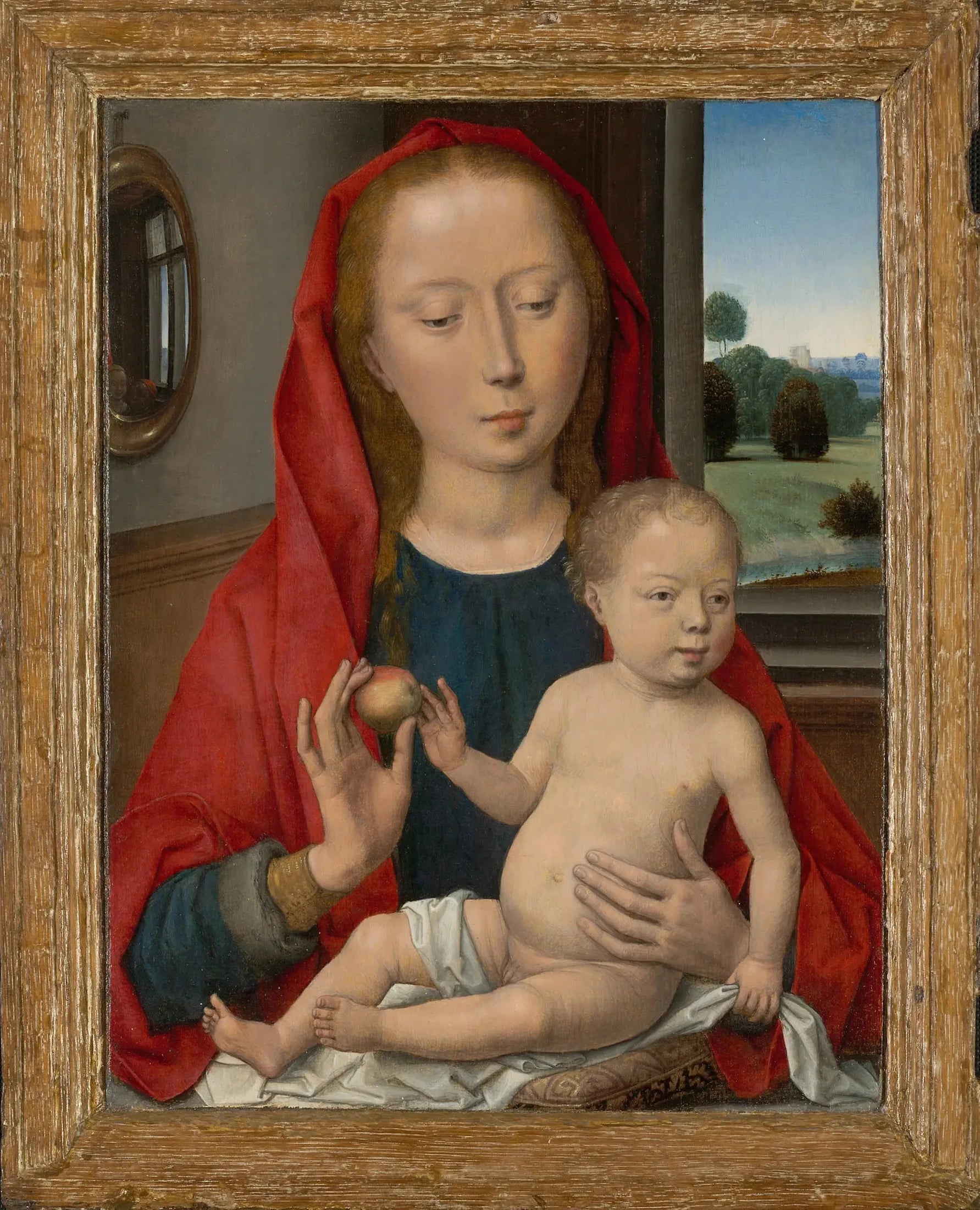 Vierge à l'Enfant (Chicago) - Hans Memling image 1 reproduction de peinture à l’huile