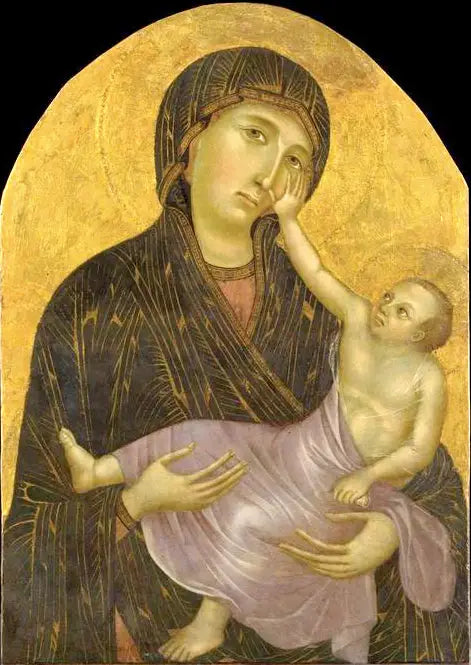 พระแม่มารีย์กับพระเยซู - Cimabue