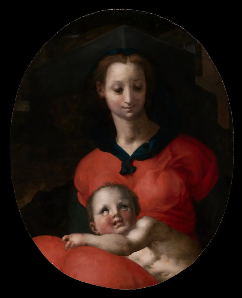 พระแม่มารีย์กับพระเยซู, ที่รู้จักกันในชื่อ Madonna del Libro - Pontormo