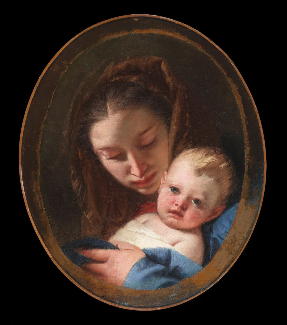Vierge à l’Enfant - Giovanni Battista Tiepolo - Alpha Reproduction