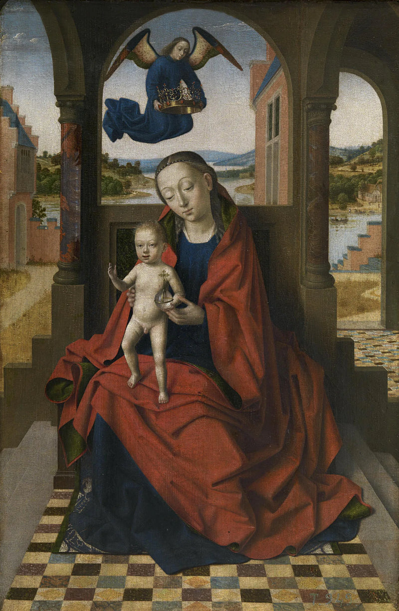 พระแม่มารีย์กับพระเยซู - Petrus Christus