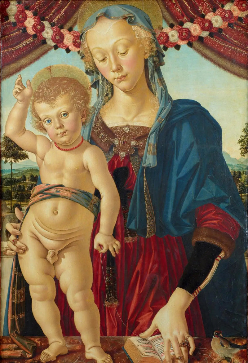 Vierge à l'Enfant - Pietro Perugino
แม่พระกับพระเยซู - ปีเอโตร เปรูจิโน