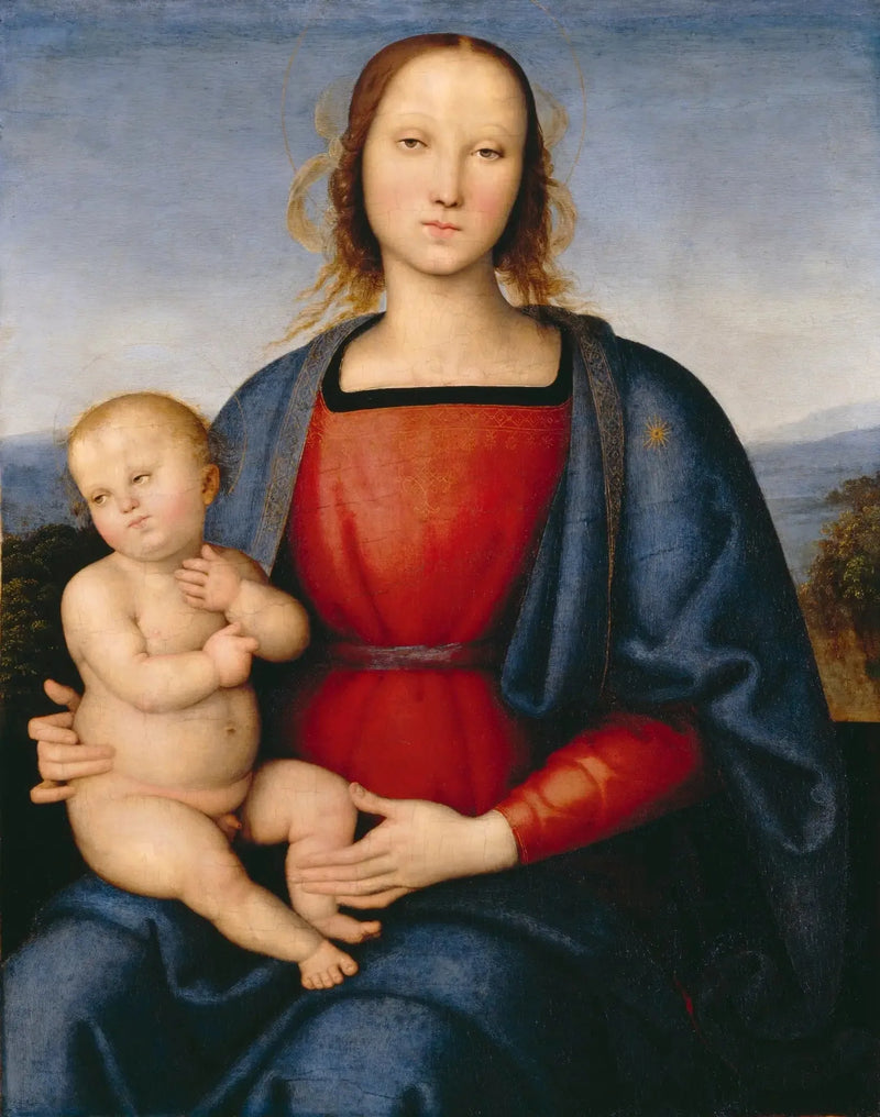 Vierge à l'Enfant - Pietro Perugino
แม่พระกับพระเยซู - Pietro Perugino