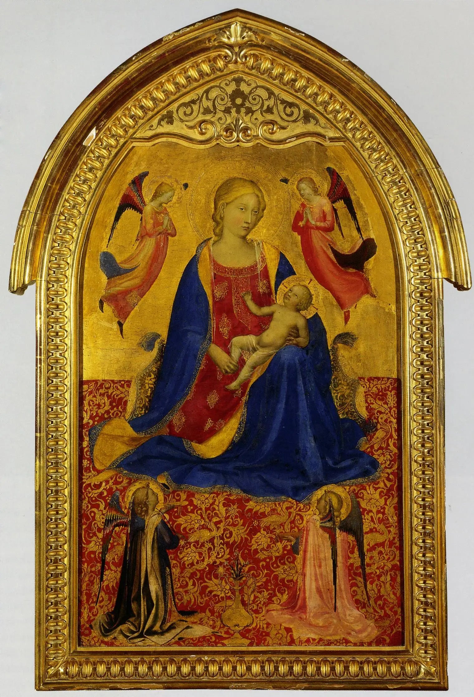 Vierge à l’Enfant avec quatre anges - Fra Angelico - Alpha Reproduction