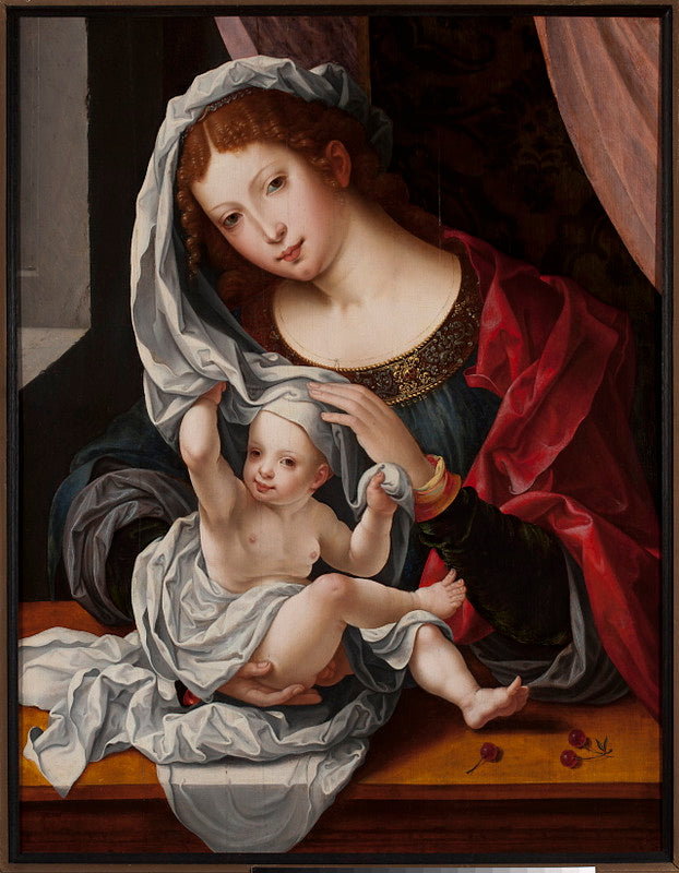 Vierge à l'Enfant Jésus - Jan Gossaert
แม่พระกับพระเยซูคริสต์ - จาน กอซาเรต์