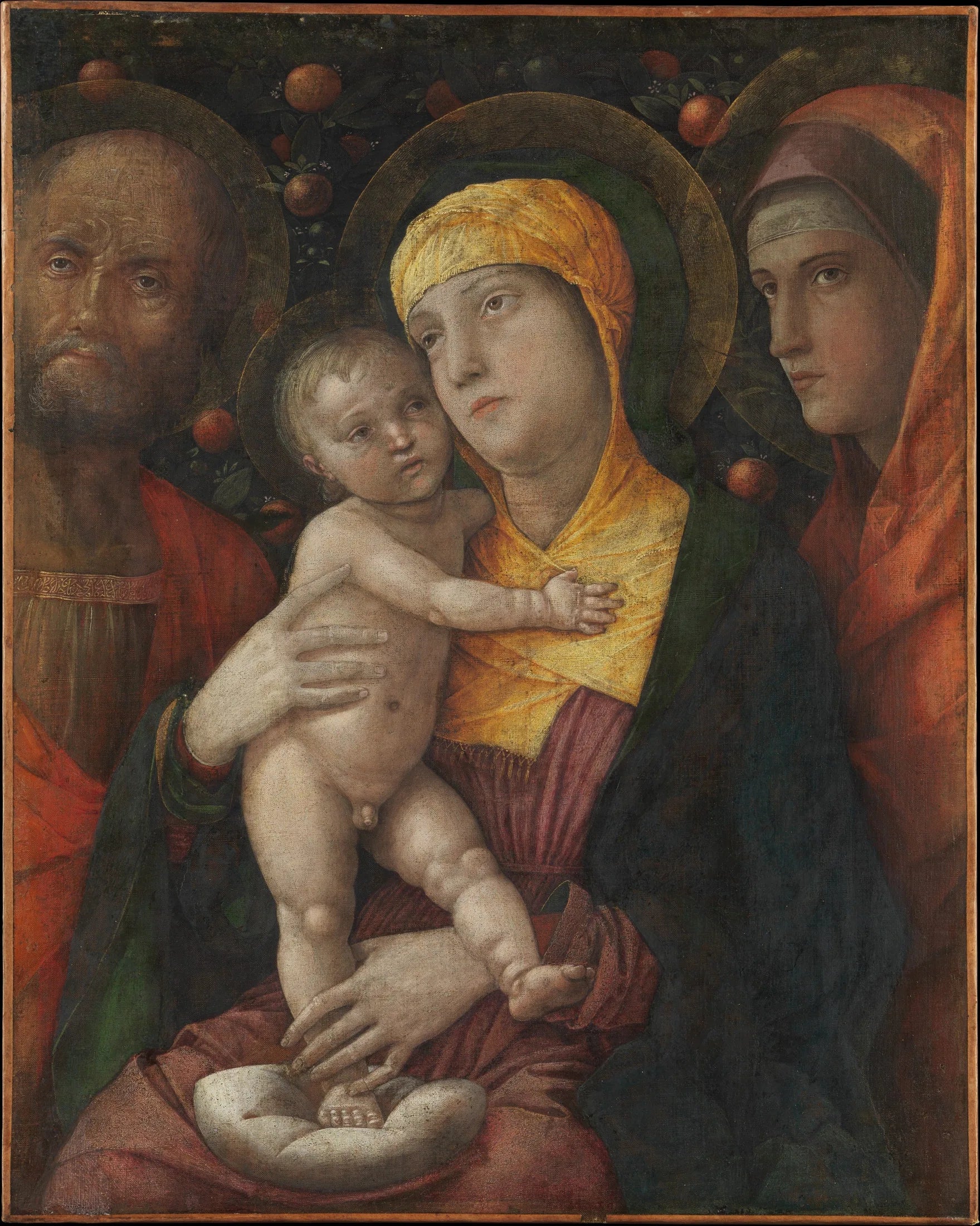 Vierge Altman - Andrea Mantegna image 1 reproduction d’œuvre d’art à l’huile