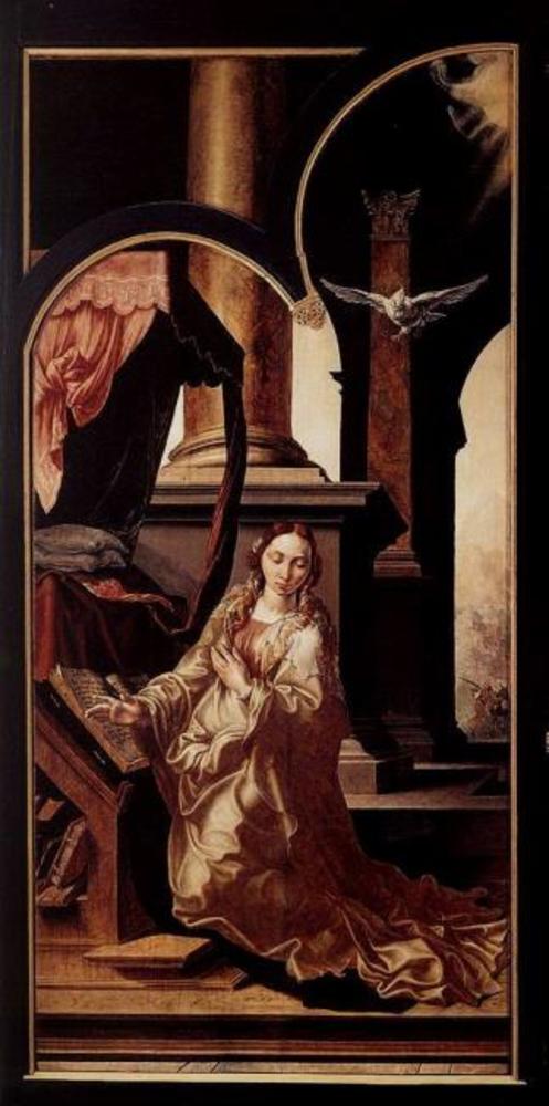 Vierge de l'Annonciation - Maarten van Heemskerck