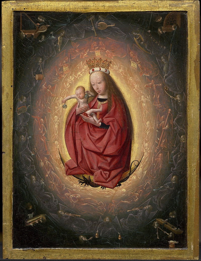 พระแม่ในพระสิริ - Geertgen tot Sint Jans
