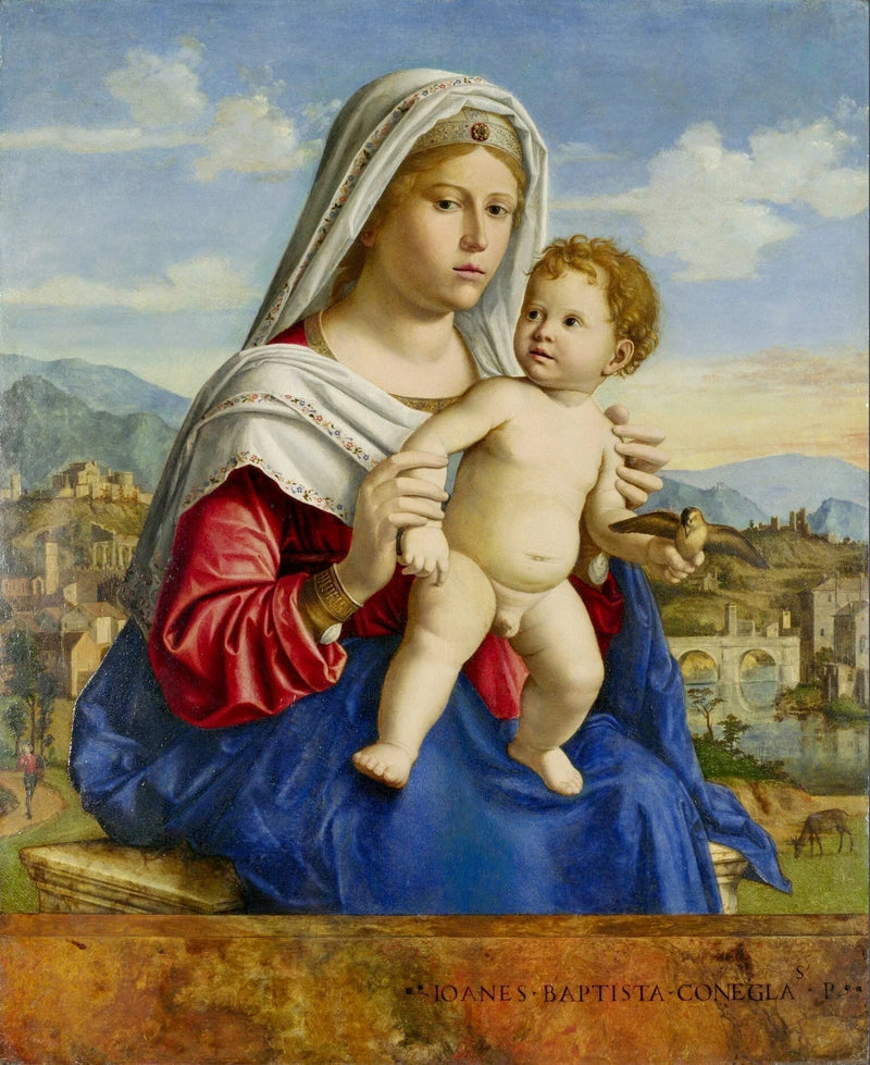 พระแม่และพระเยซูเด็ก - Cima da Conegliano