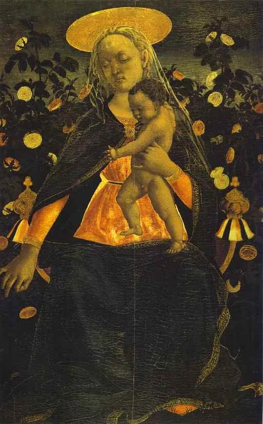 Vierge et Enfant - Domenico Veneziano
แม่พระและพระเยซูเด็ก - โดเมนิโก เวเนเชียโน