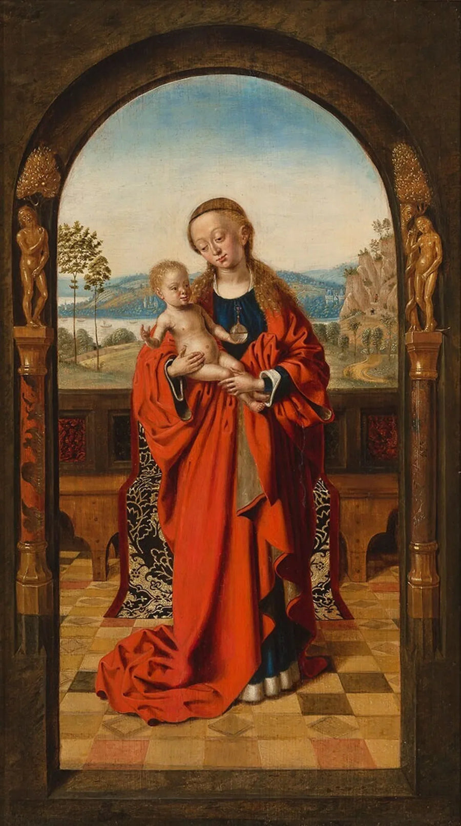 พระแม่และพระเยซูเด็ก - Petrus Christus