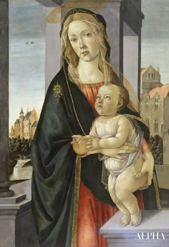 Vierge et enfant - Sandro Botticelli - Reproductions de tableaux et peintures haut de gamme