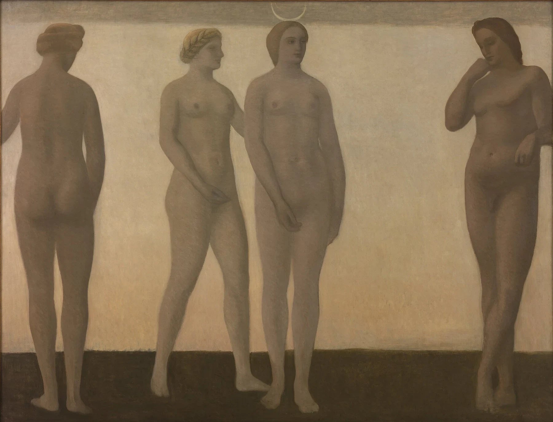 Artemis, peinture de Vilhelm Hammershøi