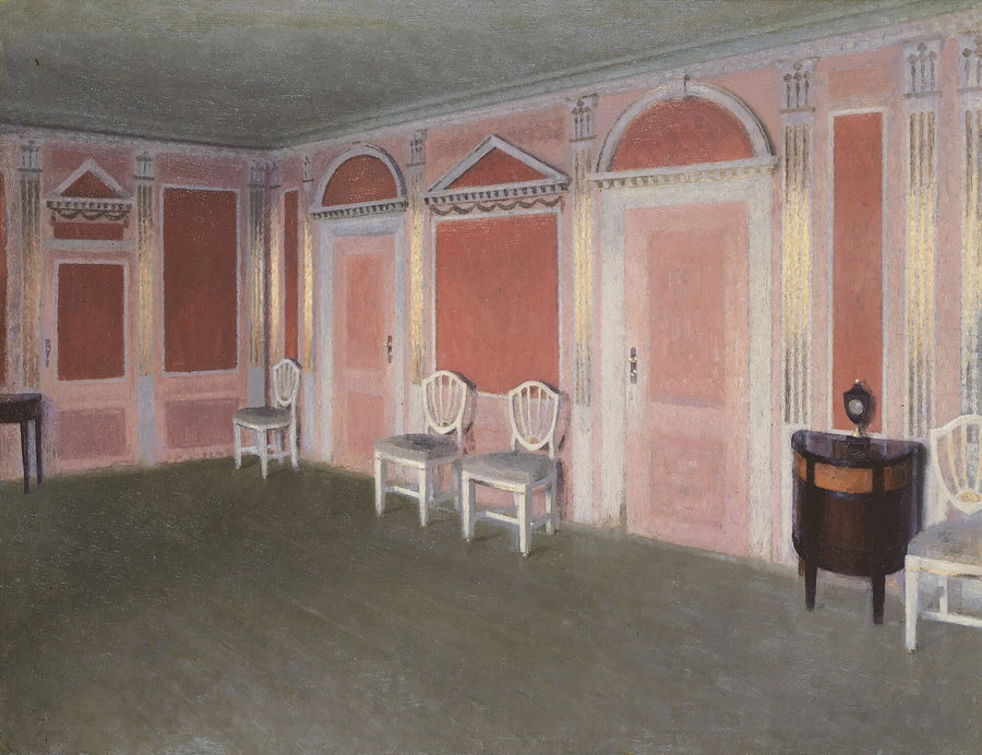 La Salle à manger de Rahbeks Allé, style Louis XVI - Vilhelm Hammershøi