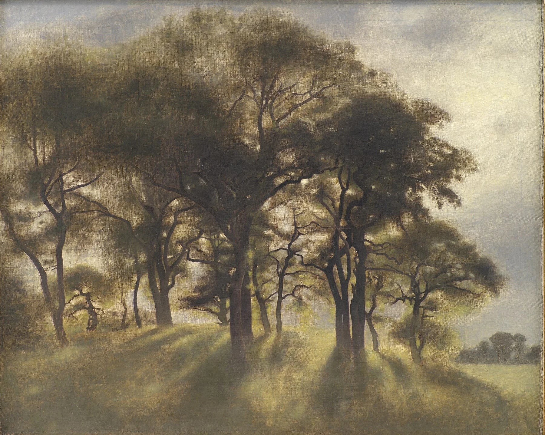 Près de Fortunen, peinture de Vilhelm Hammershøi