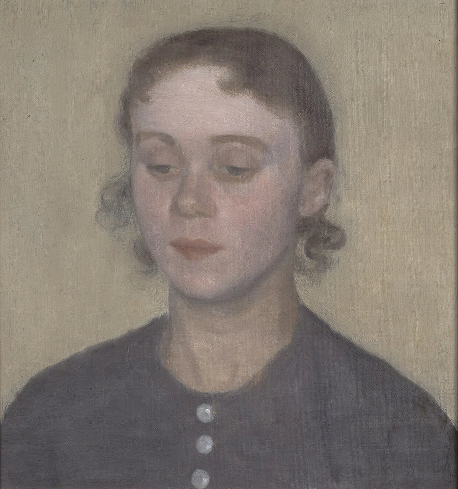 Ida Hammershøi, l’épouse de l’artiste - Vilhelm Hammershøi