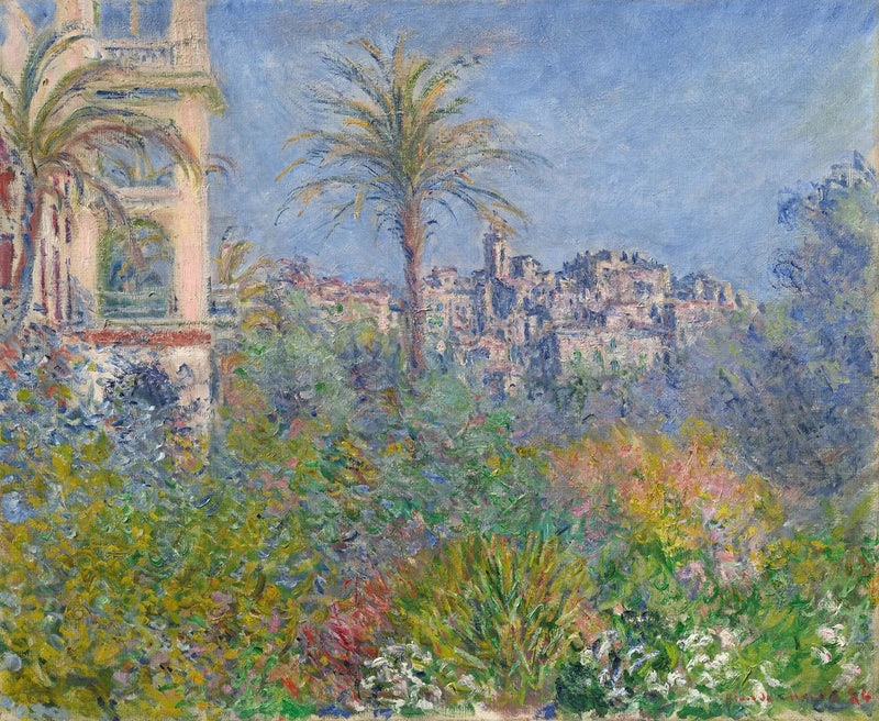 วิลล่าที่บอร์ดิแยรา - Claude Monet