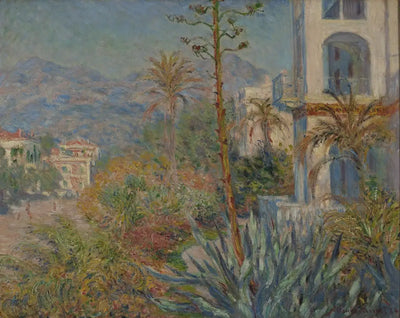 Reproduction du tableau « Villas à Bordighera - Claude Monet » par Alpha Reproduction en peinture à l’huile