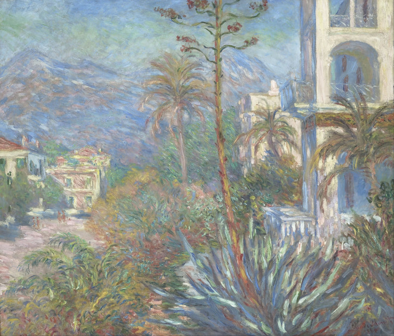 วิลล่าที่บอร์ดิแยรา - Claude Monet