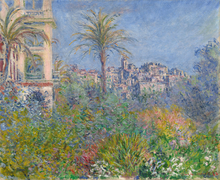 วิลล่าที่บอร์ดิแยรา - Claude Monet