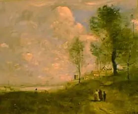 เมืองอาวเร (ทิวทัศน์และภาพบุคคล) - ฌ็อง-บาติสต์ คามิลล์ คอโร