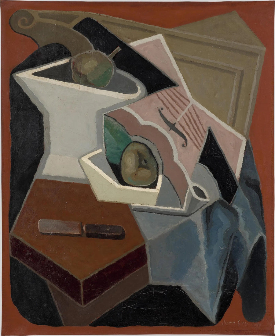 Violon et plat de fruits - Juan Gris
violin และจานผลไม้ - ฮวน กริส