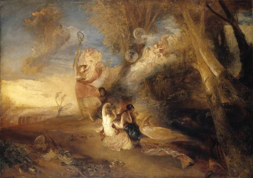 Vision of Medea - J. M. W. Turner image 1 reproduction d’œuvre d’art à l’huile