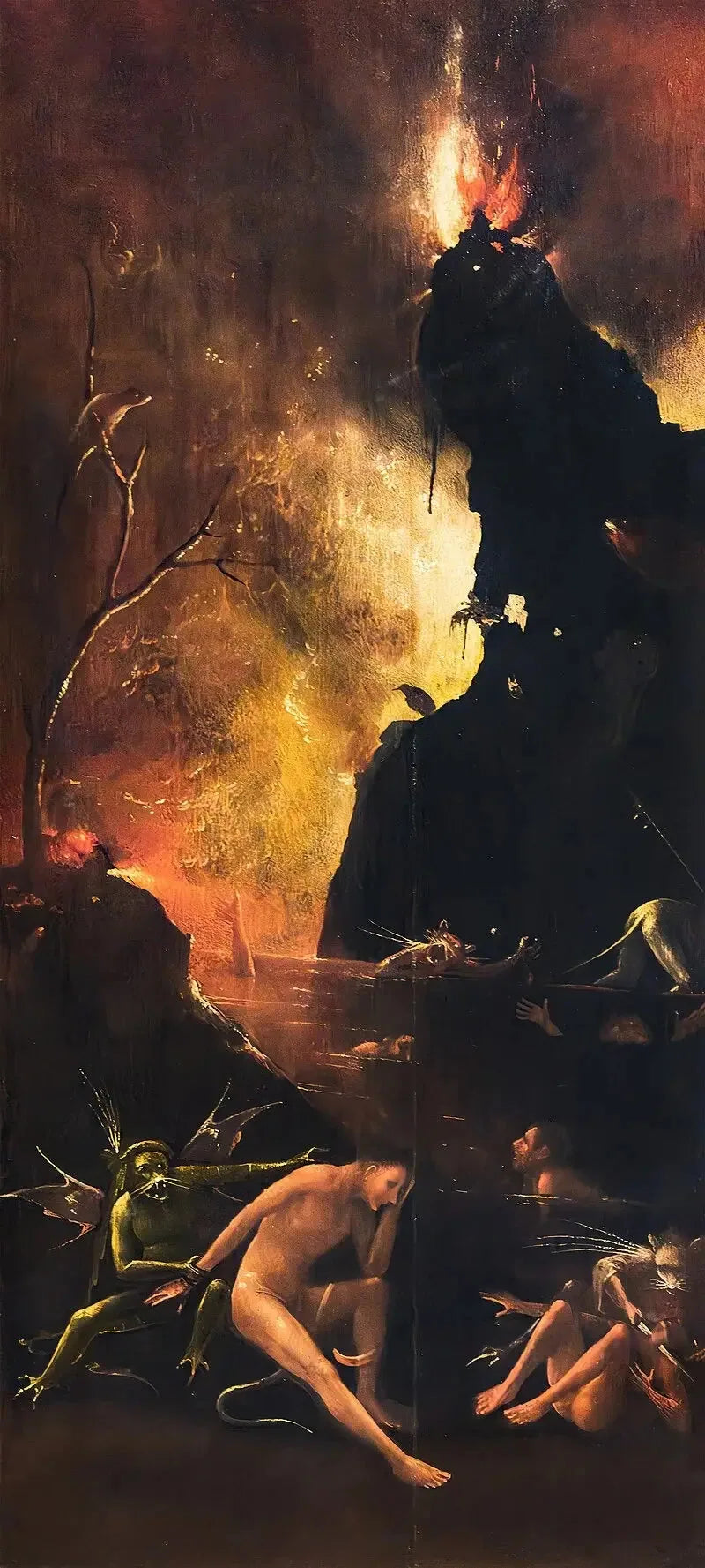 วิสชั่นส์แห่งความหลังความตาย : นรก - Hieronymus Bosch