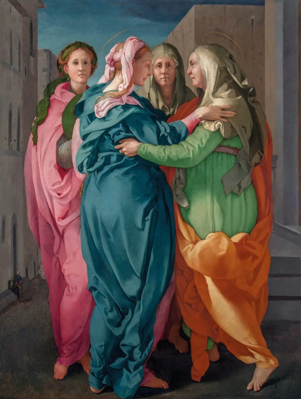 Visitation de Carmignano - Pontormo image 1 reproduction artisanale de tableau