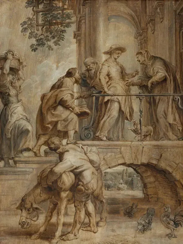 การเยี่ยมเยียนของพระแม่มารี - ปีเตอร์ พอล รูเบนส์